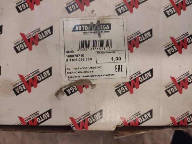 Renault / Dacia / Nissan 1.5 dCi termoszt�tok 2 db (�j)