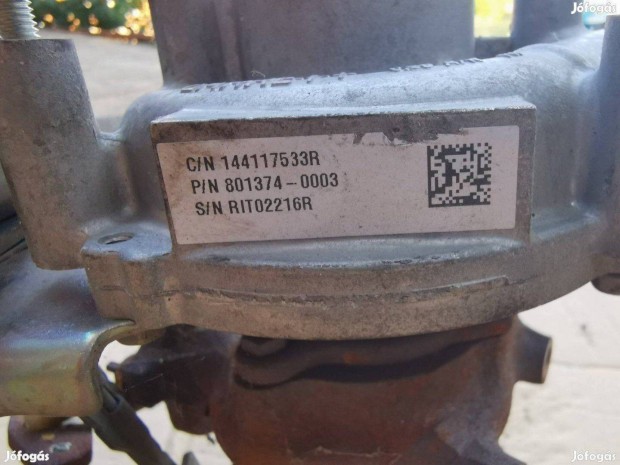 Renault , Dacia , Nissan , Mercedes , Turbófeltöltő 144117533R