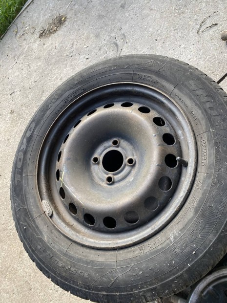 Renault acél felni szett 4x100 et45