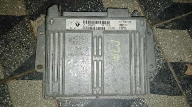 Renault clio 2 1.2 8v d7f motorvezérlő ecu