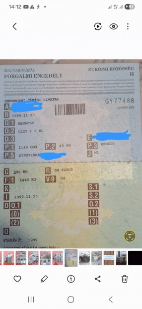 Renault clio  h�t� 