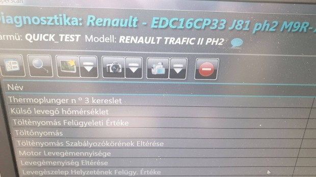 Renault diagnosztika , can clip hasonlóan