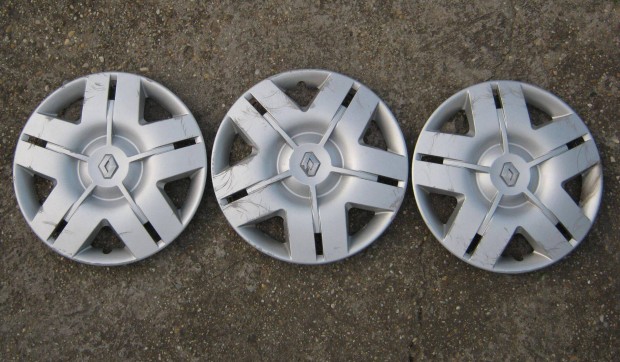 Renault dísztárcsa eredeti, 16 coll 3db