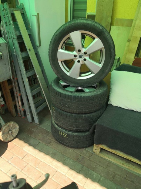 Renault espace IV alufelni r17 tli gumi szett