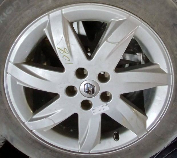 Renault gyári alufelni garnitúra 5x108 R17 megfizethető áron!