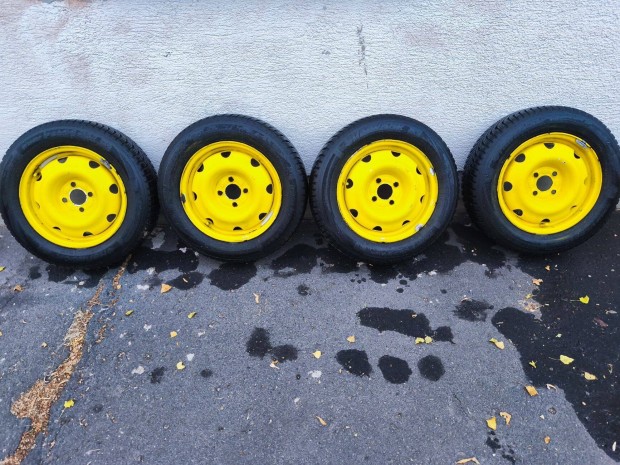 Renault lemezfelni 14" Thalia Clio 4x100 téli gumi 175/65 R14 Hankook