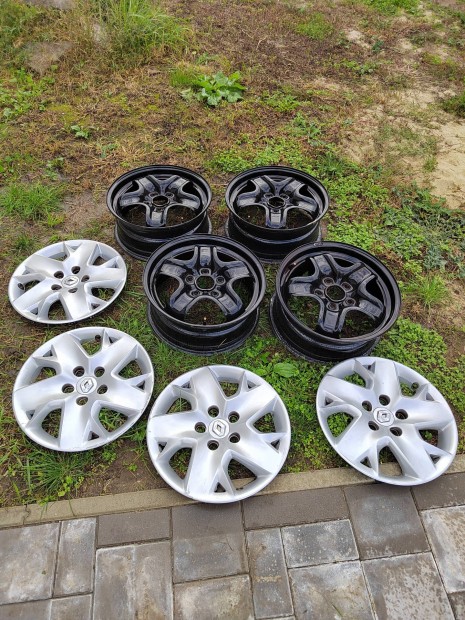 Renault lemezfelni 6,5x16collet47.5x114.3 osztókör.Dísztárcsával