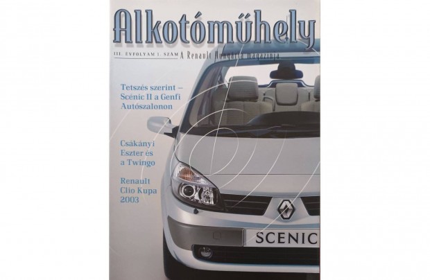Renault magazin - Alkotóműhely