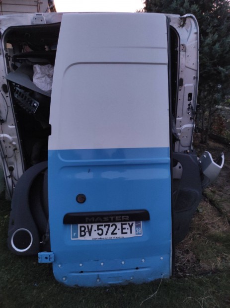 Renault master lll bal hátsó ajtó