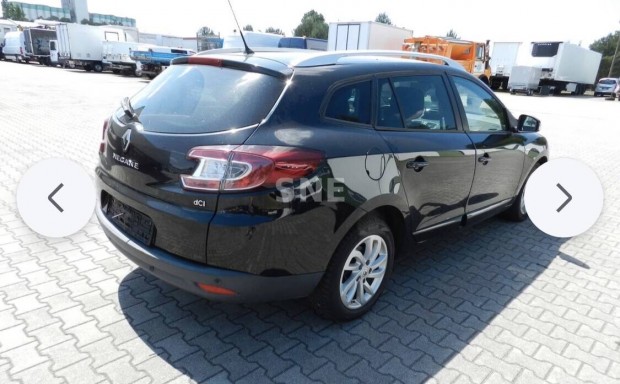 Renault megane III kombi 2009- csomagtérajtó hátfal hátulja