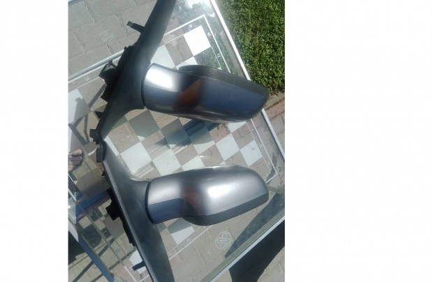 Renault mégane II 2004 balos jobbos tükör, grafit szürke