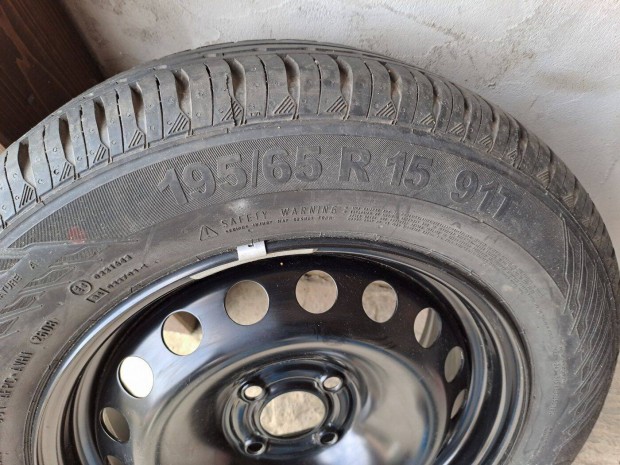 Renault pótkerék,15"-os,4×100-as
