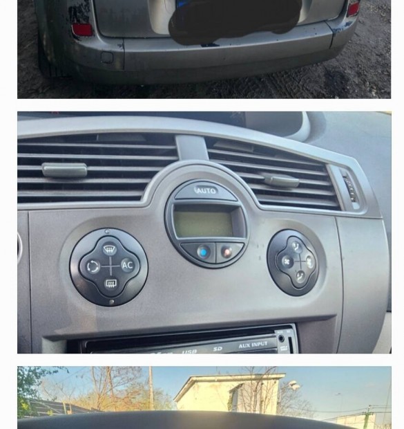 Renault scenic 2 klimás fütés kapcsoló 8000