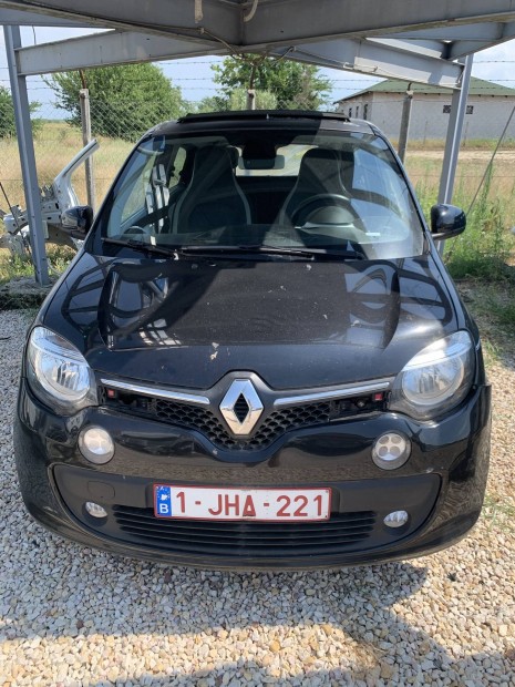 Renault twingo 3 III ajt fekete metl