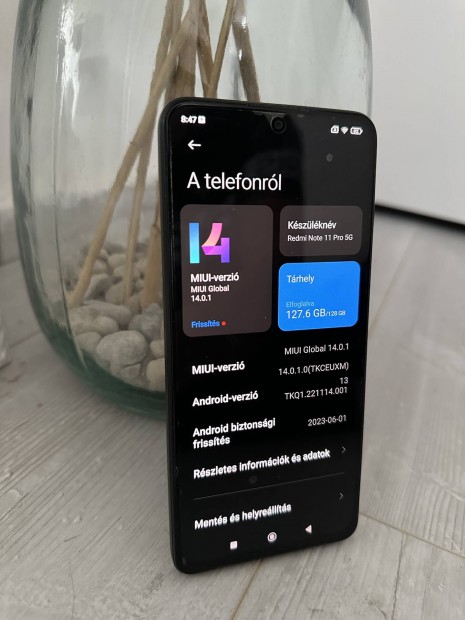 Rendi Note 11 pro 5g makultlan 