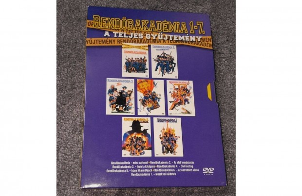 Rendrakadmia 1 - 7 DVD Teljes sorozat Szinkronos dszdobozos karcmen