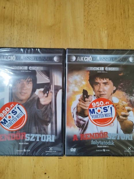 Rendrsztori 1-2 dvd Jackie Chan j 