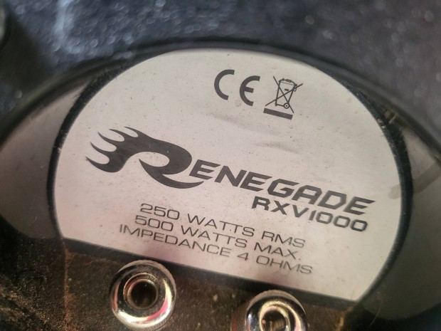 Renegade rxv1000 új mélyláda