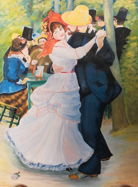 Renoir festmnynek akvarell msolata