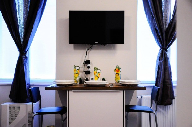 Renovated and furnished - central location.*