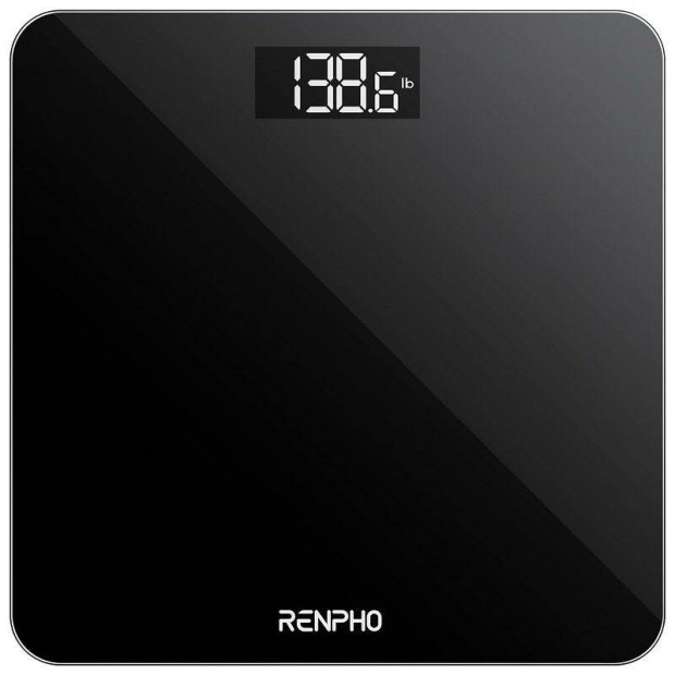 Renpho Core 1s digitlis szemlymrleg, 180kg - fekete (BG260R)