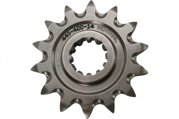 Renthal 420 Z.14 első lánckerék öntisztító TC / SX 65
