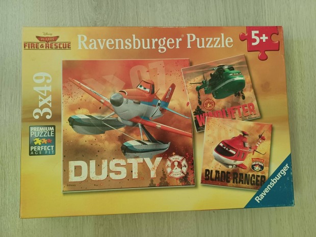 Repcsik Ravensburger puzzle kirak 3db hinytalanul 