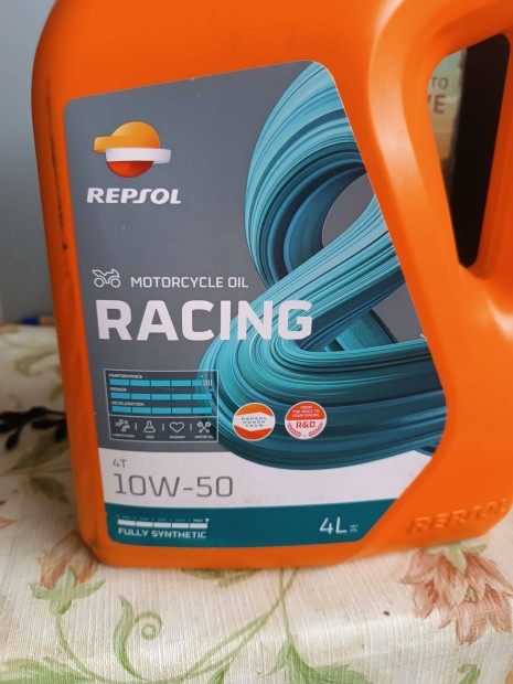 Repsol racing 10w-50 motorkerékpár olaj