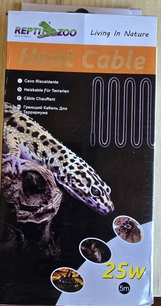 Repti Zoo Heat Cable 25W 5m ftkbel
