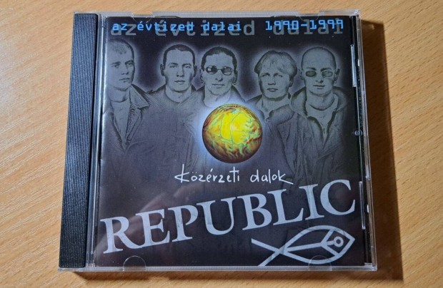 Republic - Az vtized dalai 1990 - 1999 Kzrzeti dalok CD