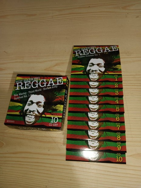 Rerrae 10 CD SET Bob marley