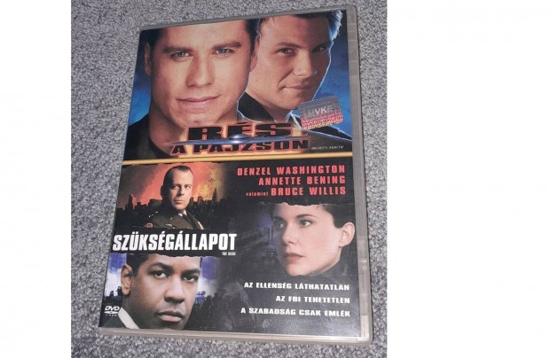 Rs a pajzson + Szksgllapot / 2 DVD 1 tokban Szinkronizlt karcmen