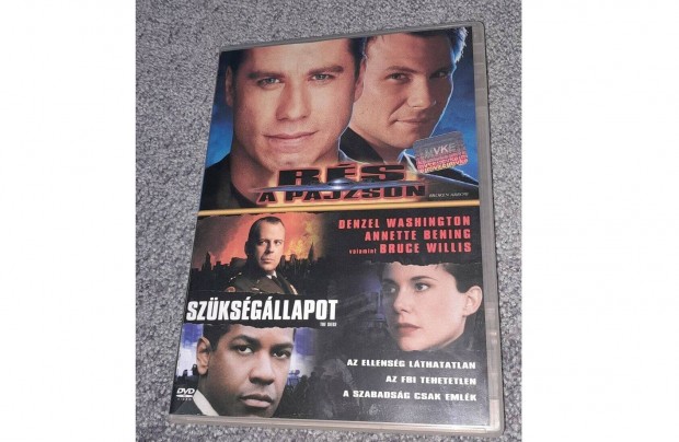 Rs a pajzson + Szksgllapot / 2 DVD 1 tokban Szinkronos karcmentes