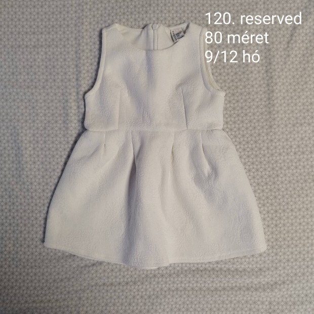 Reserved ruha 80 mret 