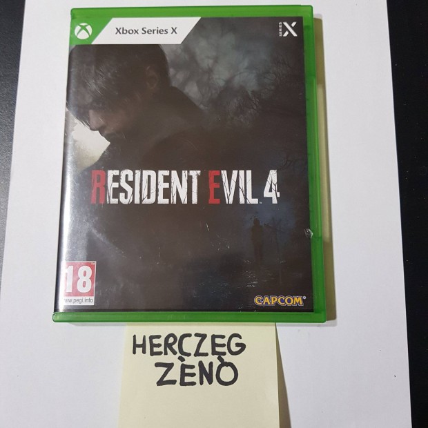 Resident EVIL 4 Remake xbox one