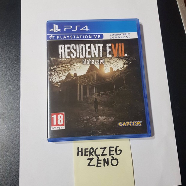 Resident EVIL 7 PS4