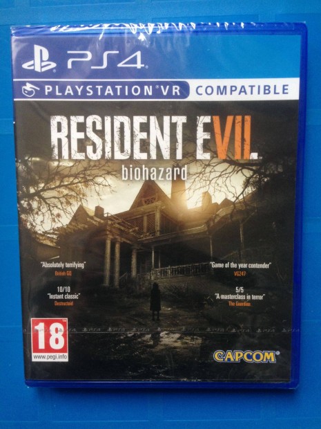 Resident EVIL 7 ps4-PS5 jtk elad-csere "