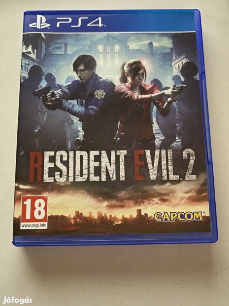 Resident Evil 2 Remake, Playstation 4 (PS5 kompatibilis)