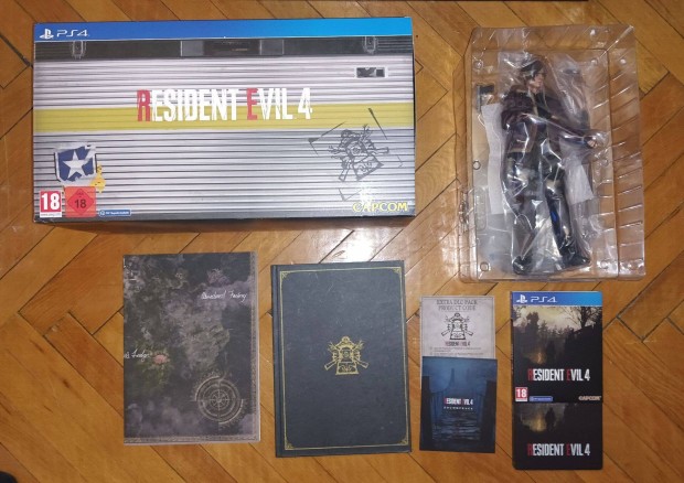 Resident Evil 4 remake Collector's edition cd nlkl Playstation 4