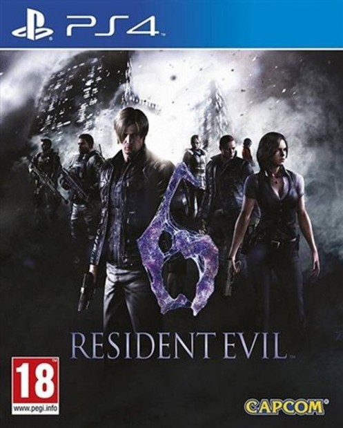 Resident Evil 6 HD Remake eredeti Playstation 4 jtk