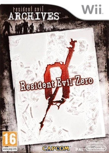 Resident Evil Archives Zero Nintendo Wii jtk