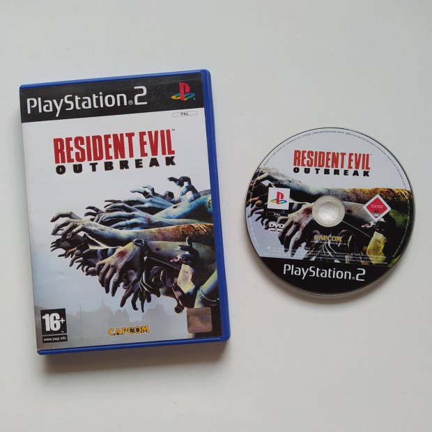 Resident Evil Outbreak PS2 Playstation 2