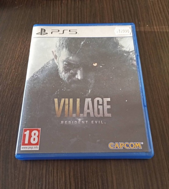 Resident Evil VIII 8 village ps5 jtk elad tkletes llapotban 