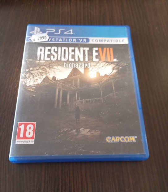 Resident Evil VII 7 Biohazard PS4 PS5 VR kompatibilis jtk elad 