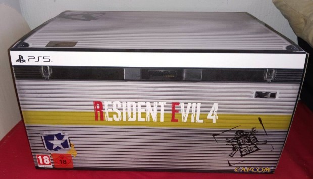 Resident evil 4 remake collectors edition ps5 jtk s szobor nlkl
