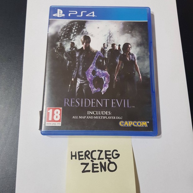 Resident evil 6 ps4