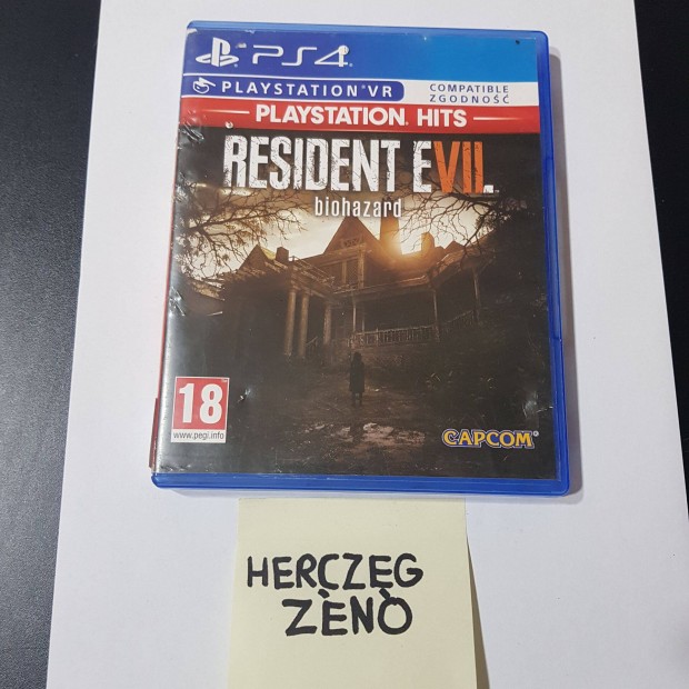 Resident evil 7 ps4