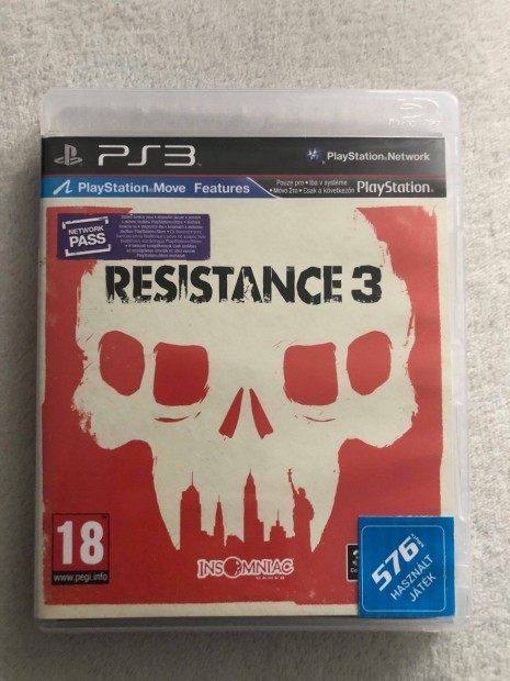 Resistance 3 Ps3 Playstation 3 jtk