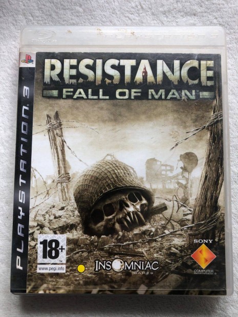 Resistance Fall of Man Ps3 Playstation 3 jtk