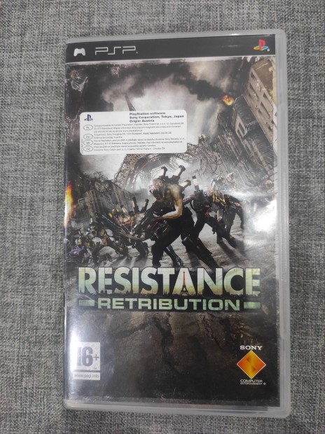 Resistance Retribution Playstation Portable PSP